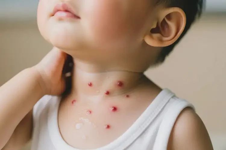 小孩脖子長濕疹不管它會自己好嗎(圖3)