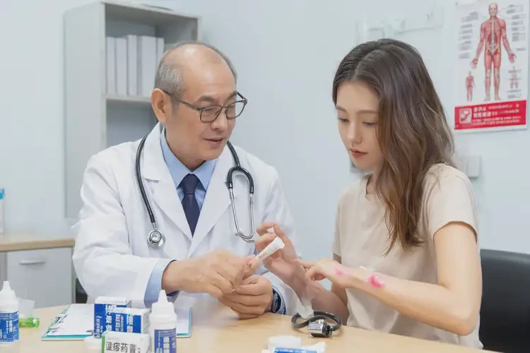 大学生脸上偶尔起湿疹不管它会自己自愈吗(图2)