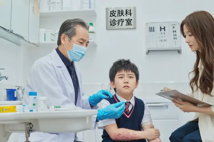 小學生面部長濕疹可不可以徹底自愈(圖2)