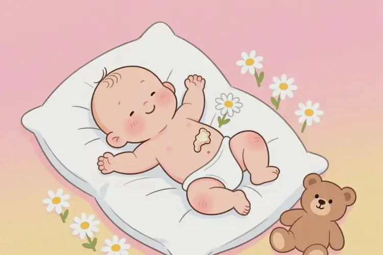 孩子屁股出現(xiàn)濕疹能徹底自愈嗎(圖3)