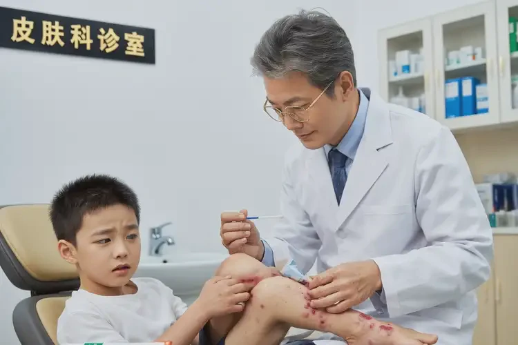 小孩小腿容易起濕疹能徹底自愈嗎(圖2)