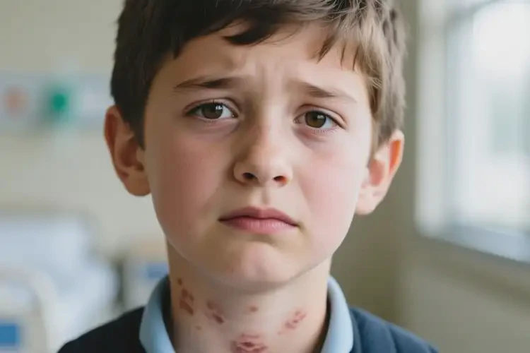 中學(xué)生脖子起濕疹能徹底自愈嗎(圖4)