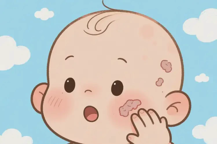 幼兒面部起濕疹不管它會自己好嗎(圖2)