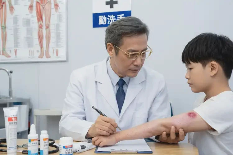 兒童手臂起濕疹能靠自己自愈嗎(圖2)