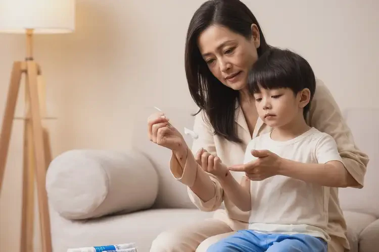 小孩手上容易長(zhǎng)濕疹不管它會(huì)自己痊愈嗎(圖3)