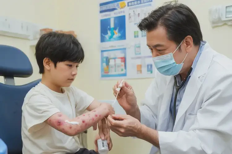 小儿全身偶尔长湿疹能够彻底治愈吗(图3)