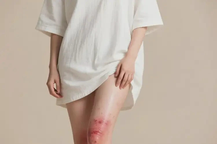 女生身上偶爾長(zhǎng)濕疹不管它會(huì)自己痊愈嗎(圖3)