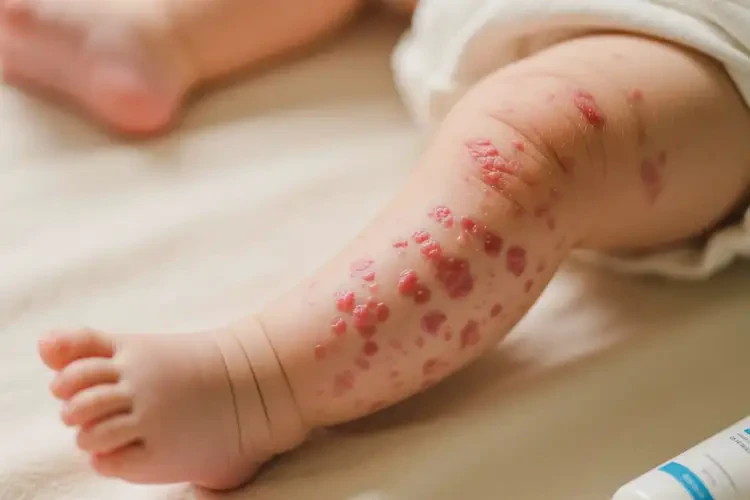 幼兒大腿上經(jīng)常起濕疹能靠自己自愈嗎(圖2)