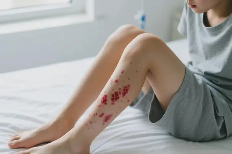 中学生大腿上容易起湿疹能靠自己自愈吗(图4)