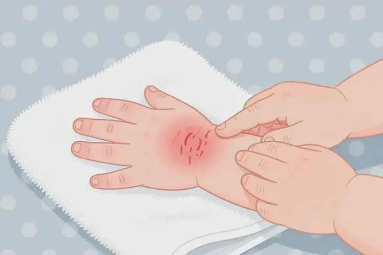 幼兒手上容易起濕疹不管它會自己自愈嗎(圖1)