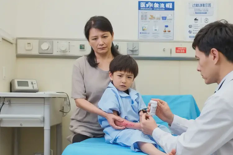 小兒脖子上有濕疹可不可以徹底自愈(圖1)