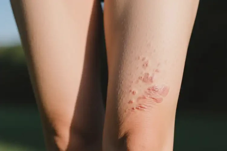 女生大腿偶爾起濕疹可以徹底自愈嗎(圖3)