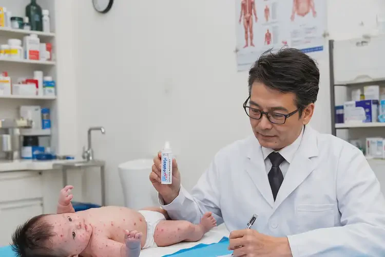 嬰幼兒全身出現(xiàn)濕疹可以徹底自愈嗎(圖2)