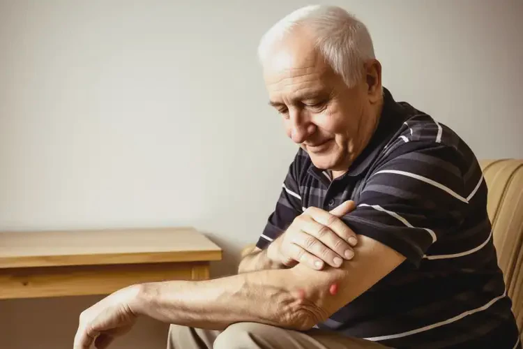 高齡老人四肢經(jīng)常起濕疹能夠徹底治愈嗎(圖4)