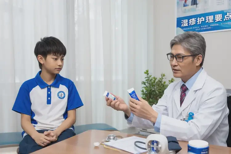 中學(xué)生臉上有濕疹能靠自己自愈嗎(圖3)