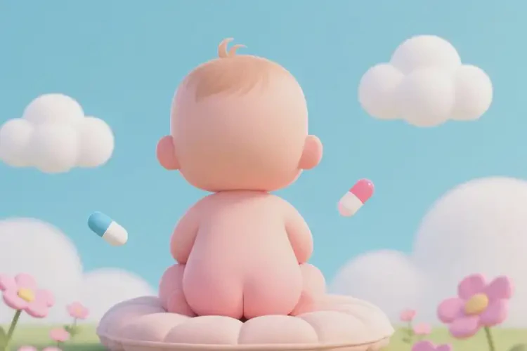 幼兒屁股偶爾長濕疹不管它會自己痊愈嗎(圖1)