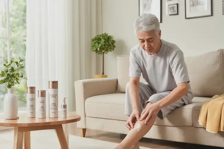 老年人小腿上長(zhǎng)濕疹能夠徹底治愈嗎(圖1)