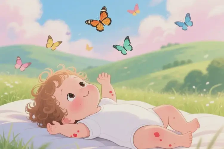 嬰幼兒全身偶爾長濕疹能夠徹底治愈嗎(圖2)