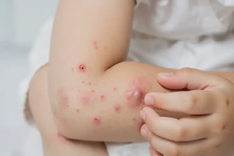 小孩身上偶爾起濕疹能徹底自愈嗎(圖4)