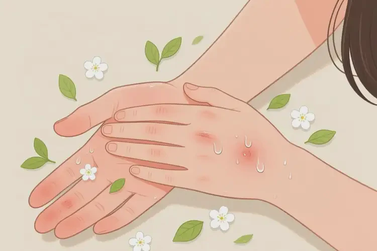 女生手上經(jīng)常起濕疹能靠自己自愈嗎(圖2)