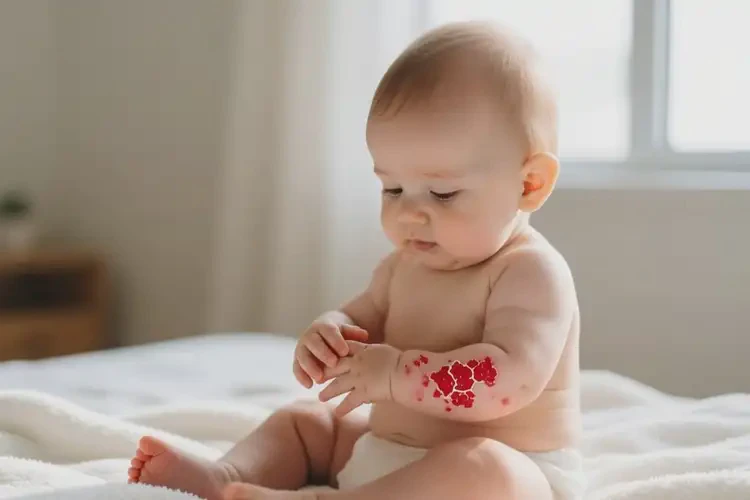 寶寶全身經(jīng)常長濕疹能徹底自愈嗎(圖4)