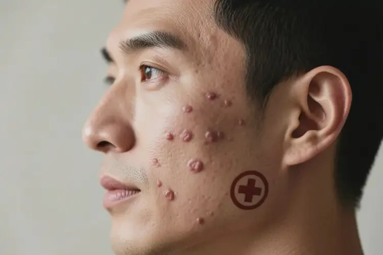 男人臉上出現(xiàn)濕疹可不可以徹底自愈(圖3)