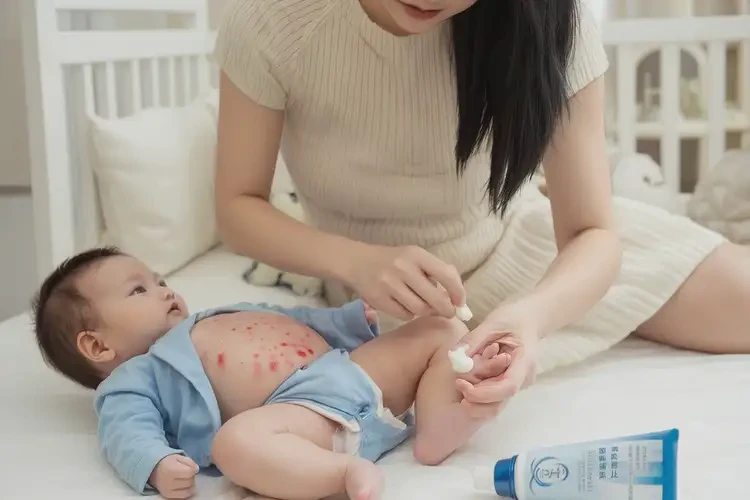 嬰兒肚子上出濕疹能靠自己自愈嗎(圖3)