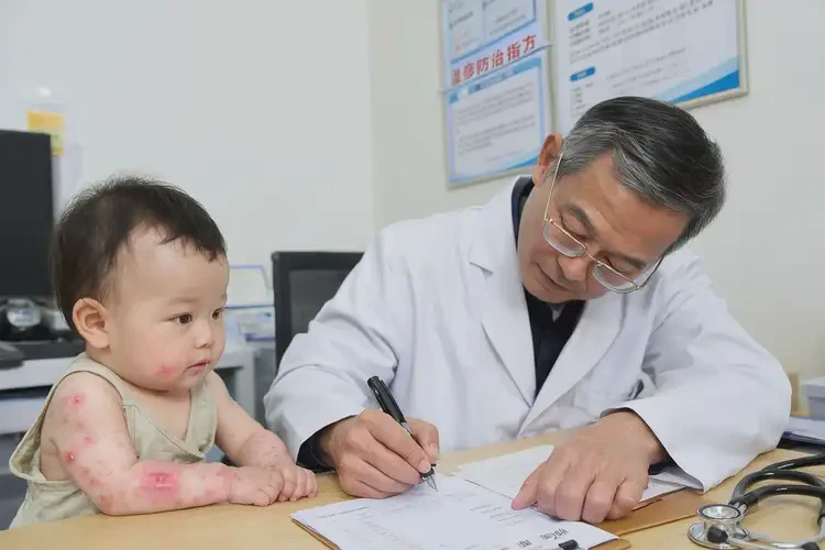 小孩屁股上经常起湿疹可以彻底自愈吗(图2)