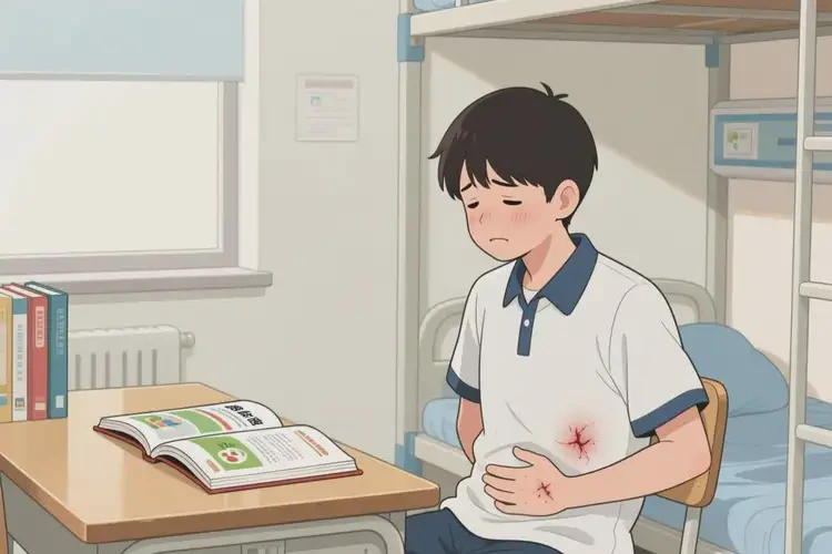 大學(xué)生肚子偶爾起濕疹不管它會自己好嗎(圖3)