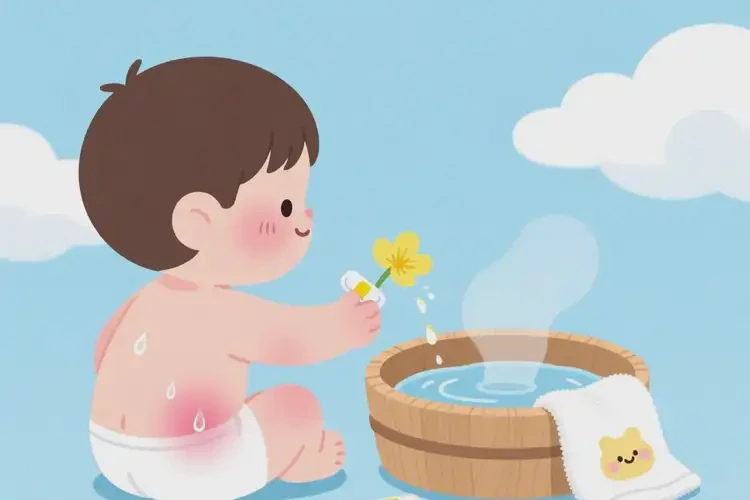 兒童屁股出濕疹可以徹底自愈嗎(圖3)