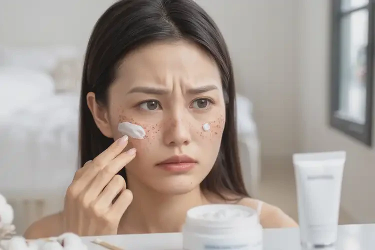 女生臉上起濕疹能靠自己自愈嗎(圖3)