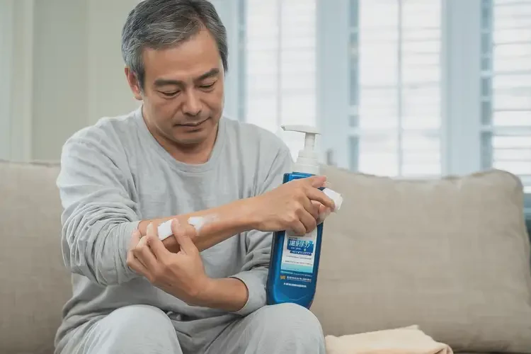 男生身上容易長濕疹不管它會自己自愈嗎(圖1)