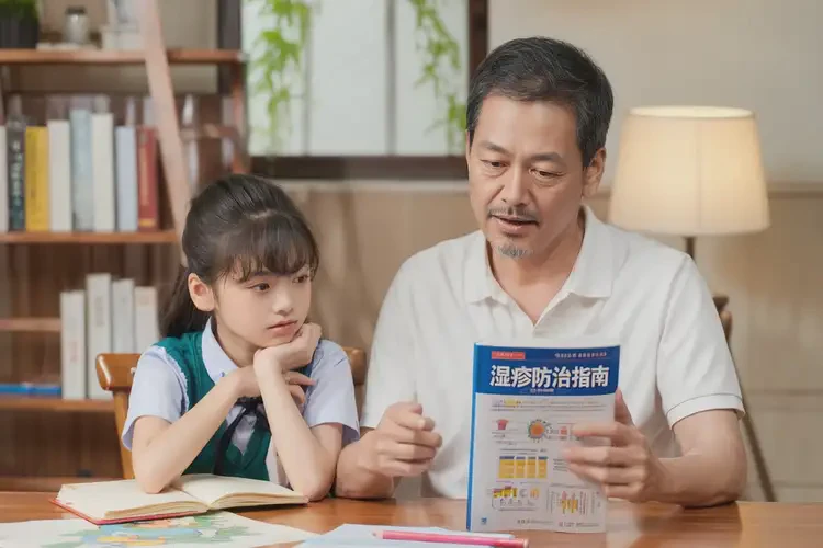 小學生四肢偶爾長濕疹能夠徹底治愈嗎(圖1)