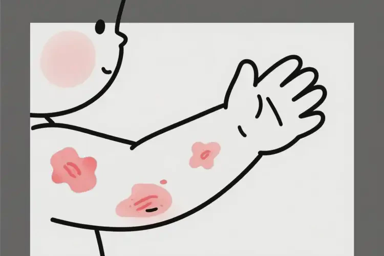 幼儿手臂上容易起湿疹能靠自己自愈吗(图1)