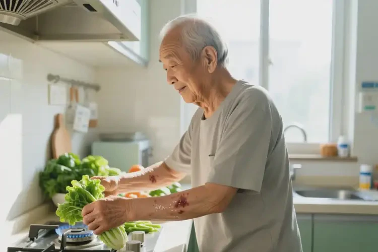 高齡老人手臂經(jīng)常起濕疹不管它會(huì)自己好嗎(圖2)