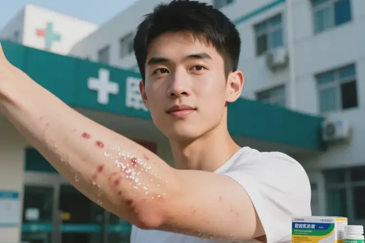 男生手臂容易起濕疹能夠徹底治愈嗎(圖2)