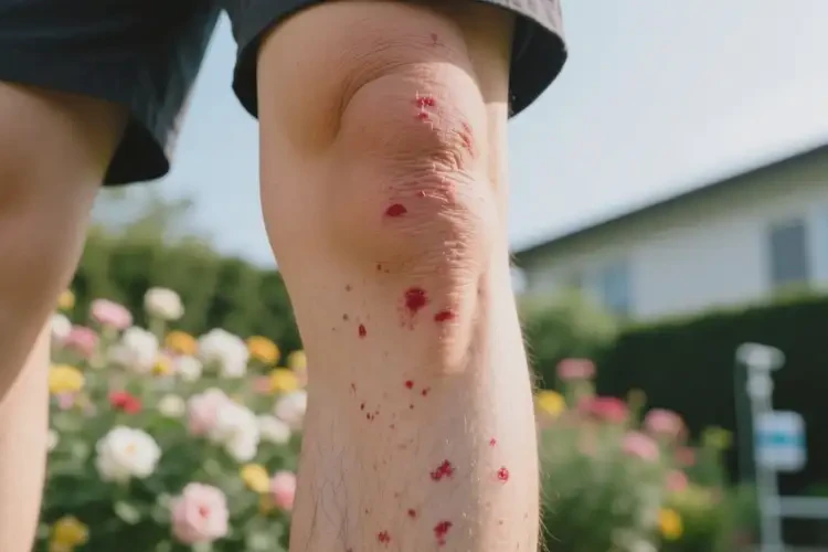 男生大腿上容易起湿疹能靠自己自愈吗(图1)