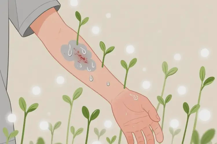 青年人手臂長濕疹能徹底自愈嗎(圖2)