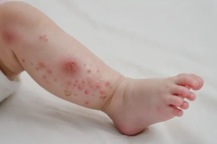 嬰兒小腿起濕疹不管它會(huì)自己痊愈嗎(圖4)