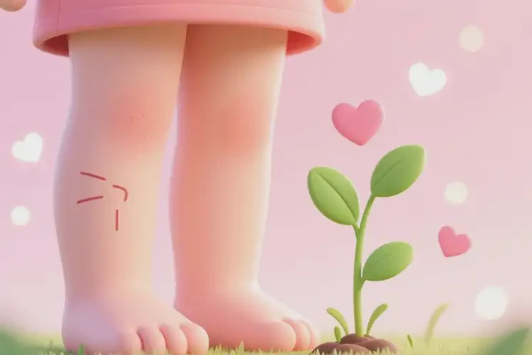 儿童大腿上长湿疹可以彻底自愈吗(图2)