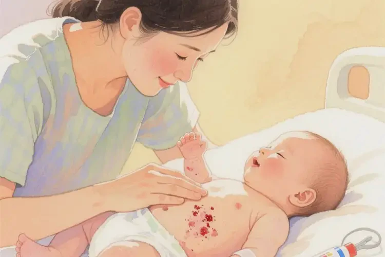 嬰幼兒肚子出濕疹能徹底自愈嗎(圖2)