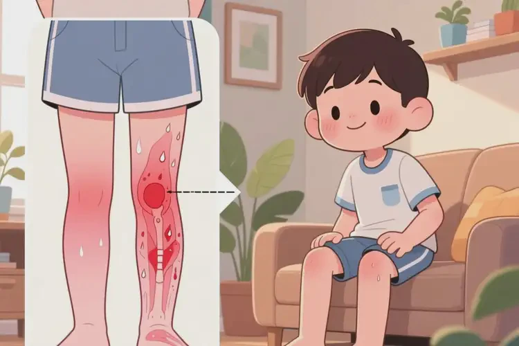 青少年大腿上有濕疹能夠徹底治愈嗎(圖4)