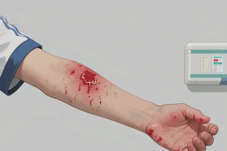 中學(xué)生手臂上出現(xiàn)濕疹不管它會(huì)自己好嗎(圖4)