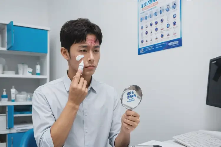 男生面部經(jīng)常起濕疹能夠徹底治愈嗎(圖3)