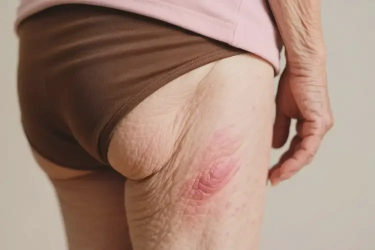 老年人肛周容易长湿疹不管它会自己自愈吗(图1)