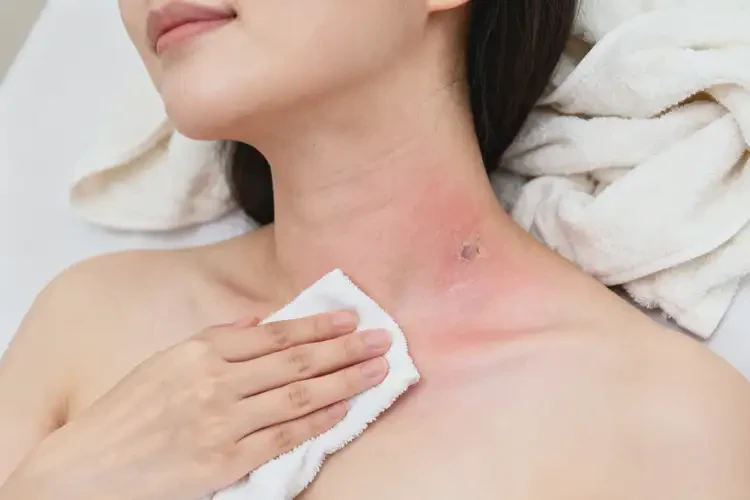 哺乳期媽媽脖子容易起濕疹可不可以徹底自愈(圖3)