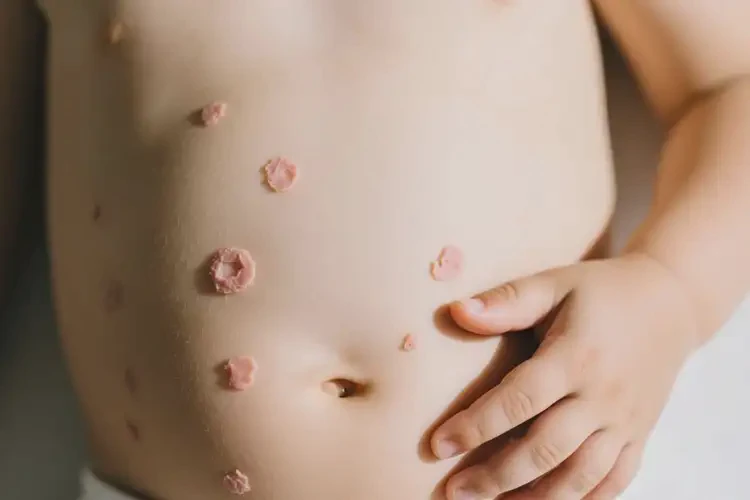 小孩肚子上長(zhǎng)濕疹可不可以徹底自愈(圖2)