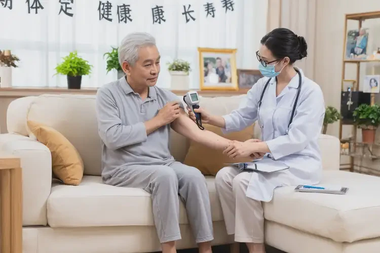 老人面部容易起濕疹不管它會自己痊愈嗎(圖1)