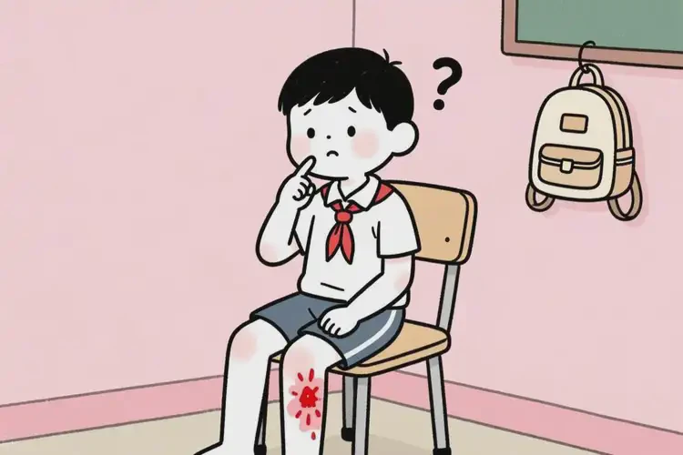 小學生小腿上容易起濕疹不管它會自己痊愈嗎(圖2)