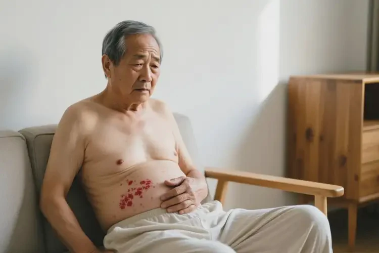 老年人肚子有濕疹能靠自己自愈嗎(圖4)